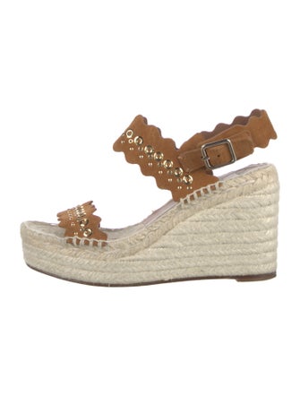 Chloé Lauren Suede Espadrilles