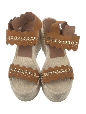Chloé Lauren Suede Espadrilles