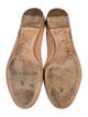 Chloé Leather Scalloped Accent Ballet Flats