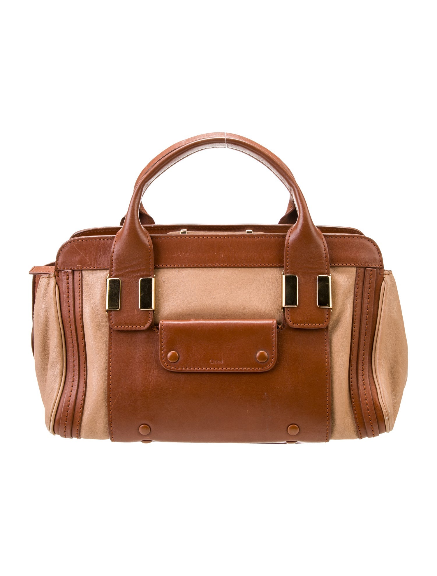 Chloé Leather Top Handle Bag