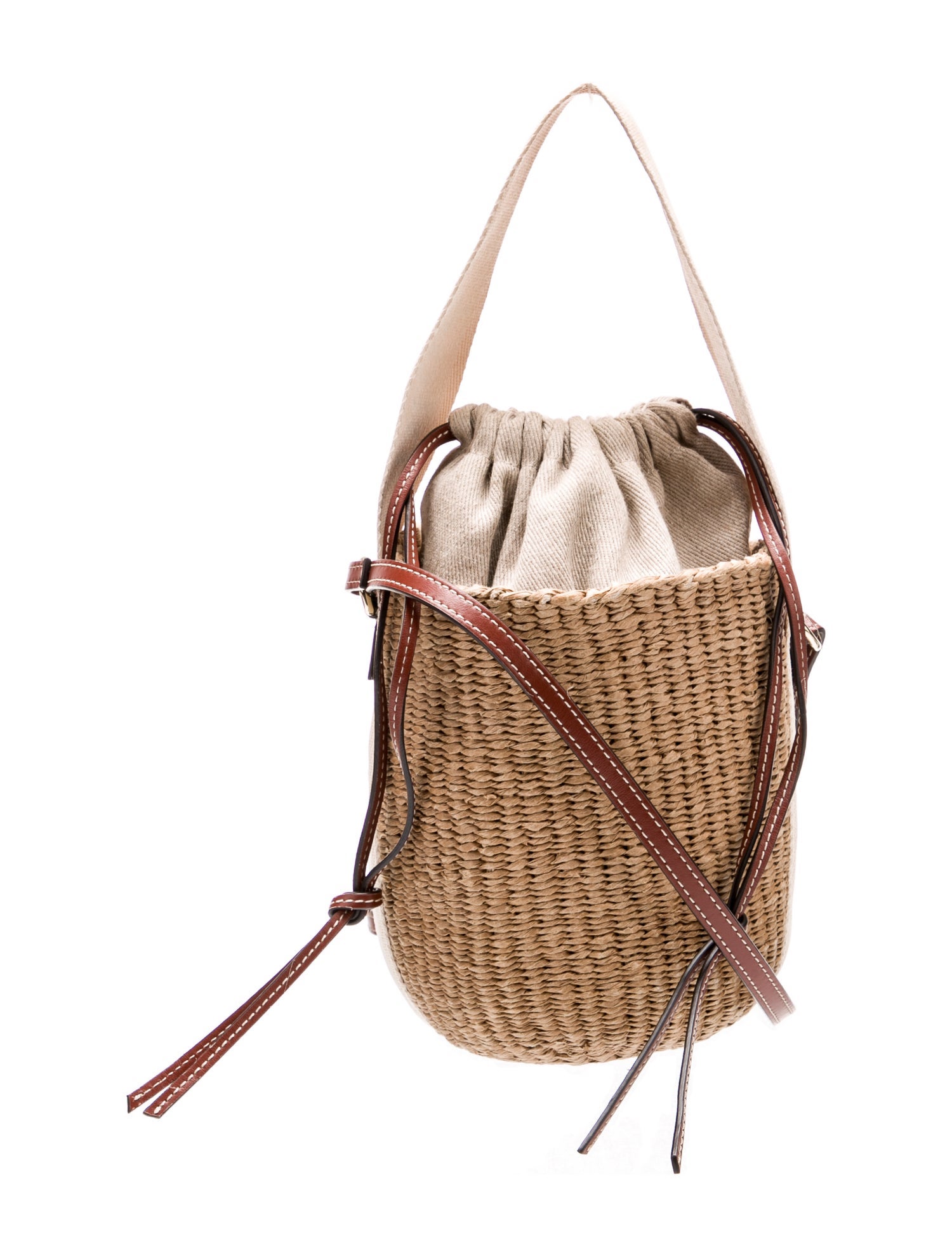 Chloe x Mifuko Raffia Crossbody Bag