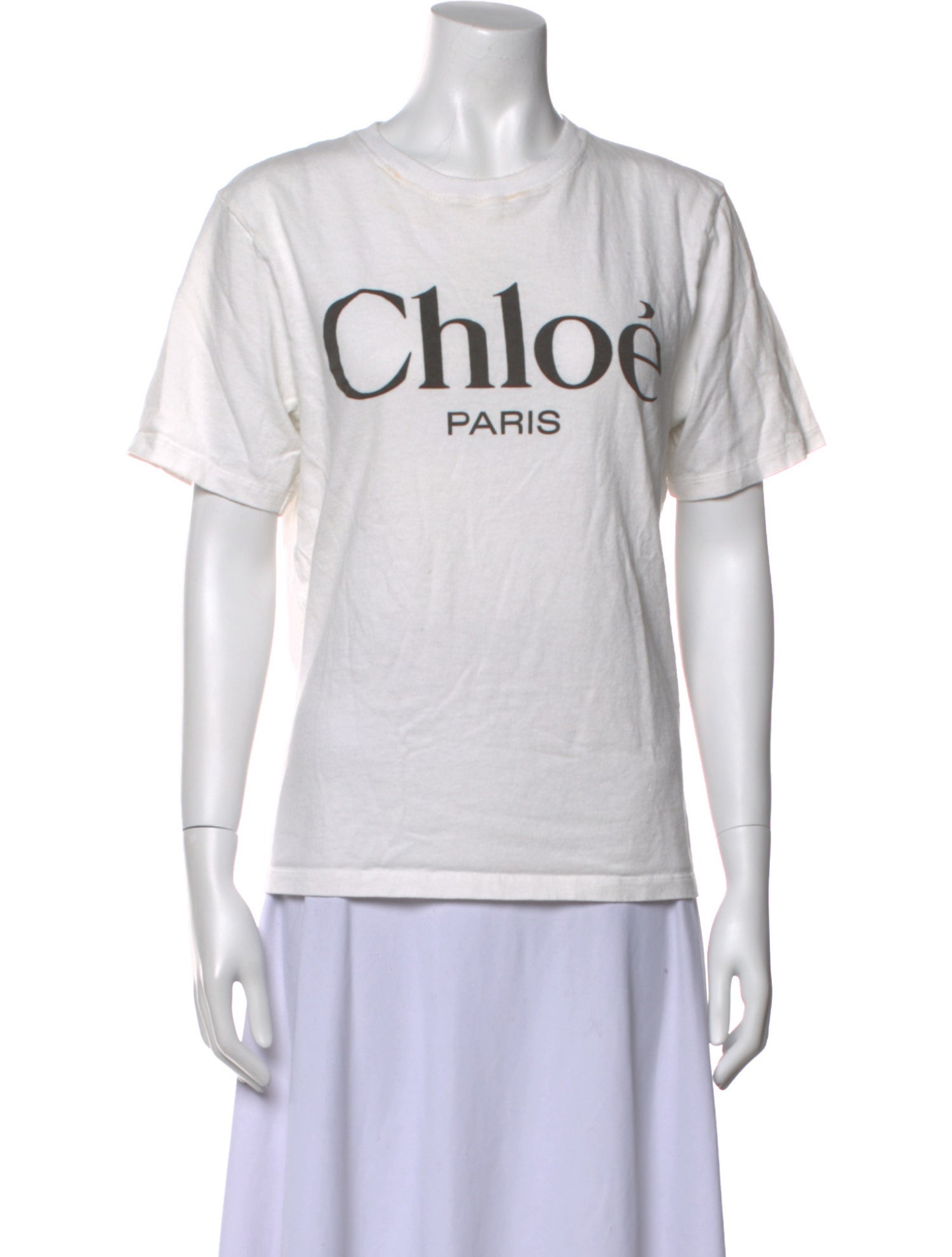 Chloé Graphic Print Crew Neck T-Shirt