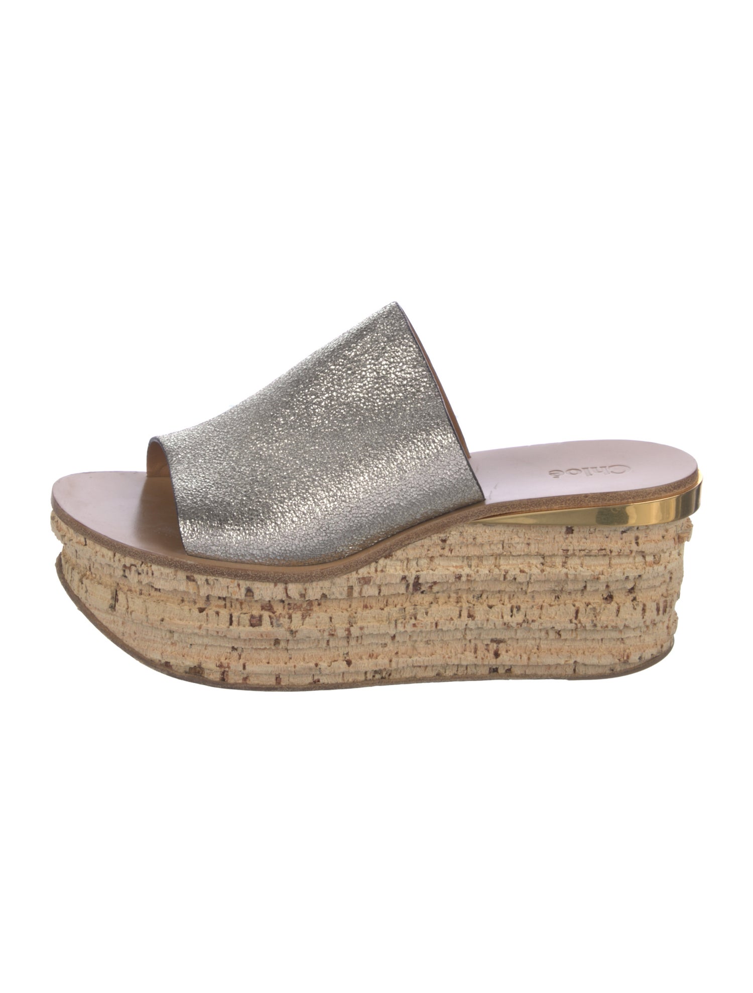 Chloé Leather Slides