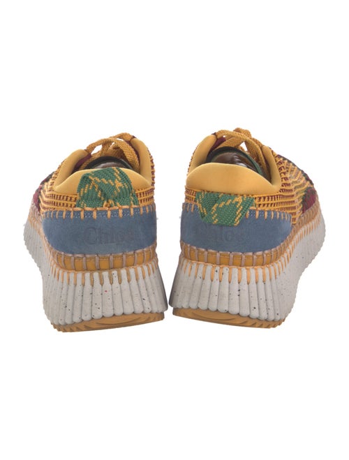 Chloé Colorblock Pattern Sneakers