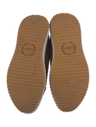 Chloé Colorblock Pattern Sneakers