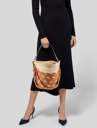 Chloé Straw Hobo