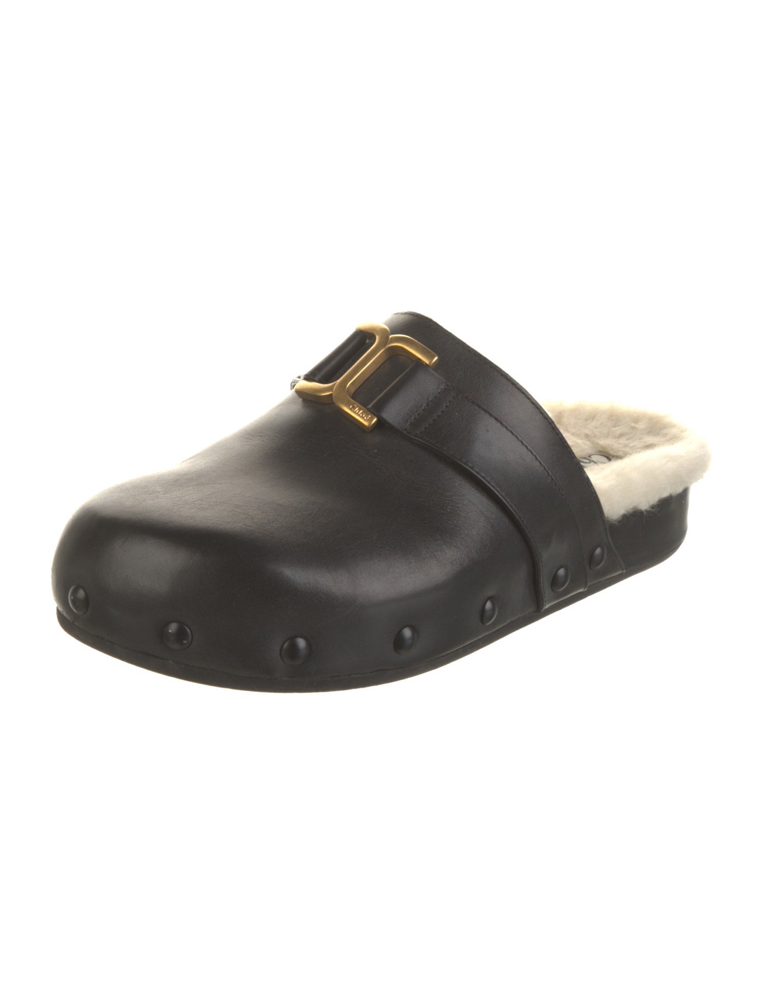 Chloé Leather Mules