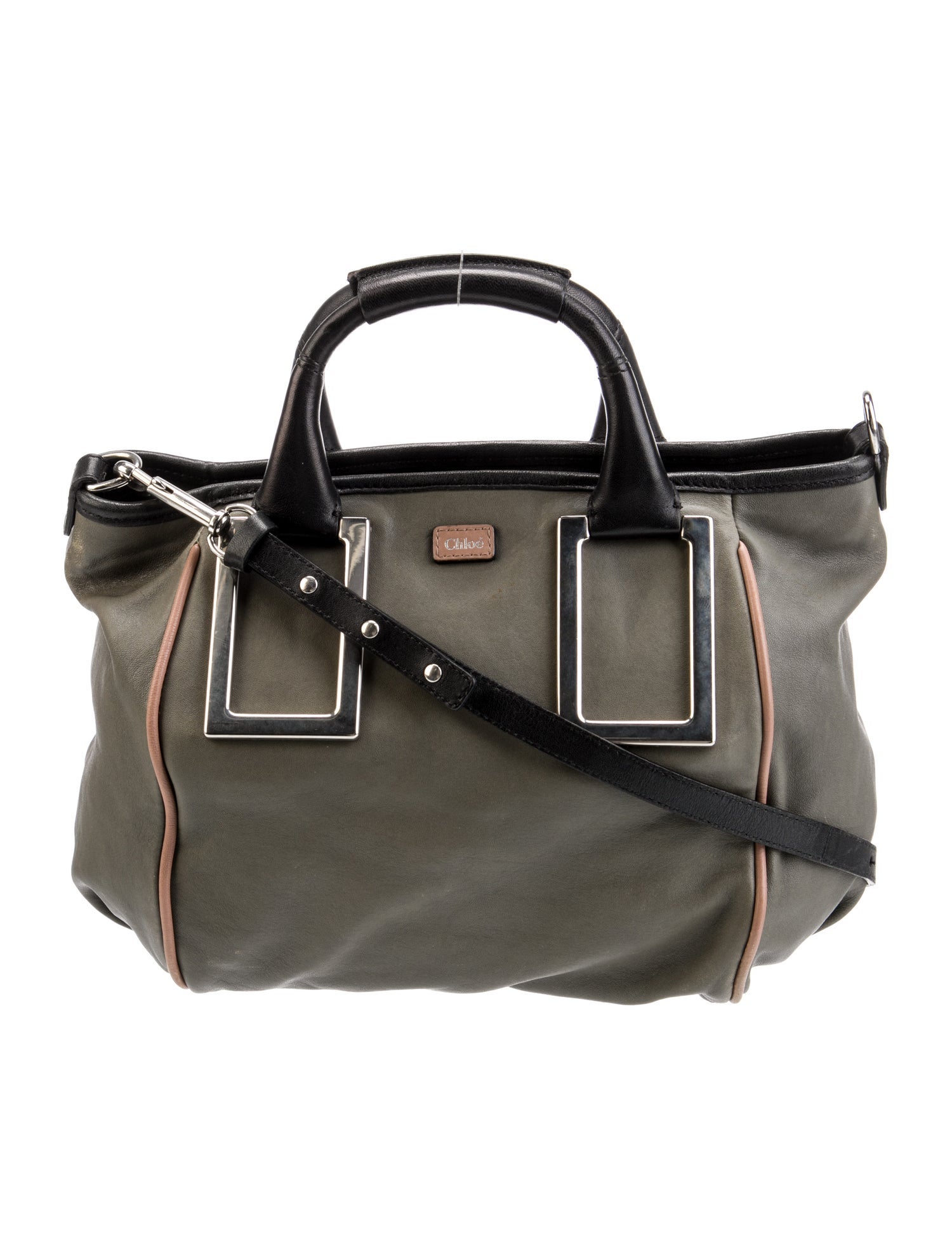 Chloé Leather Top Handle Bag