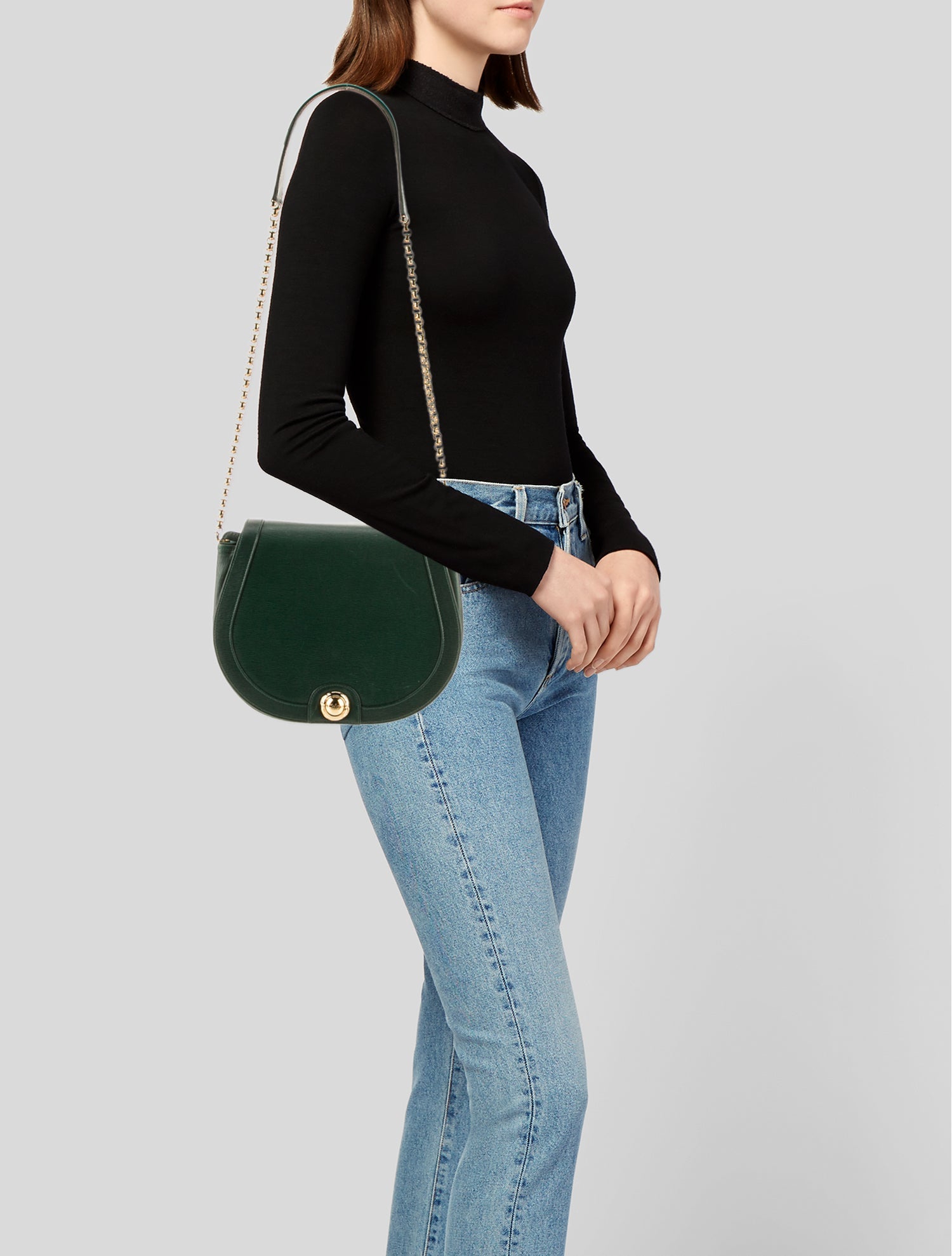 Chloé Leather Shoulder Bag Vintage