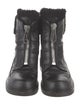 Chloé Leather Combat Boots
