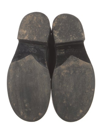 Chloé Leather Combat Boots