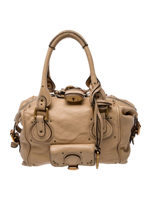 Chloé Leather Paddington Satchel Large