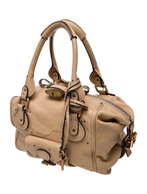 Chloé Leather Paddington Satchel Large