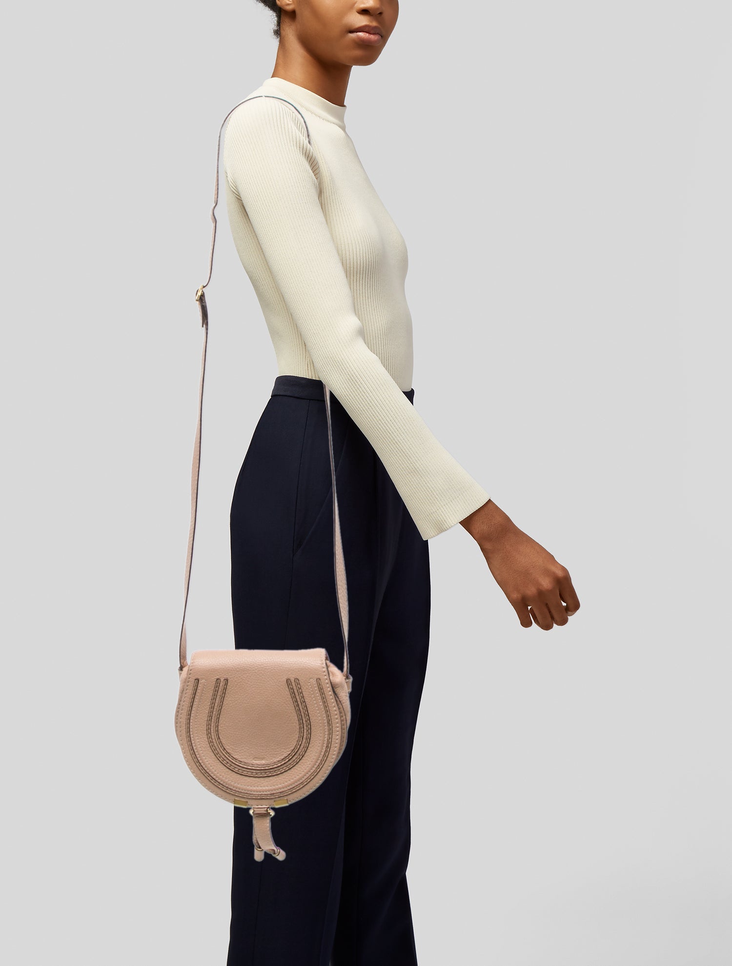 Chloé Leather Marcie Crossbody