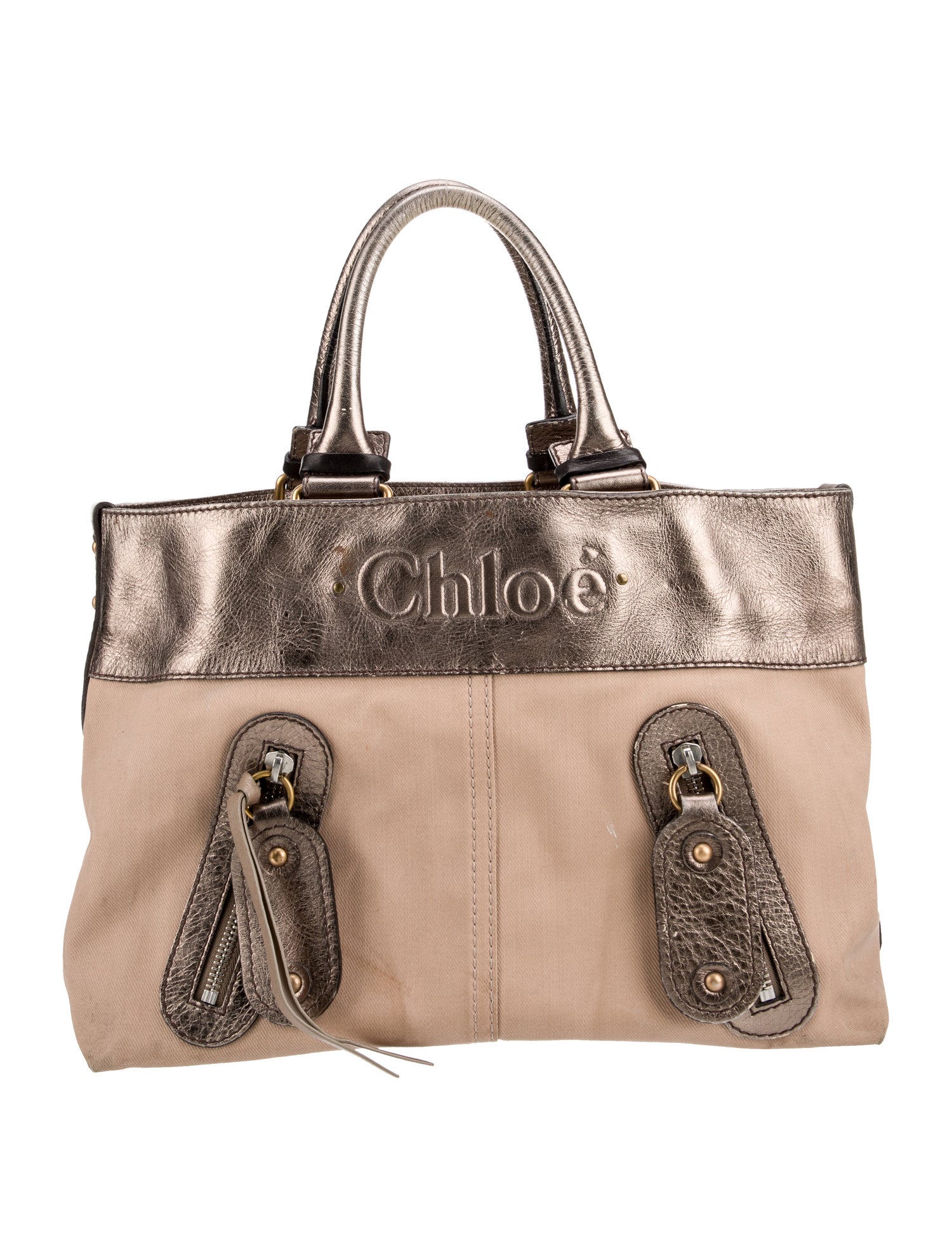 Chloé Canvas Shoulder Bag