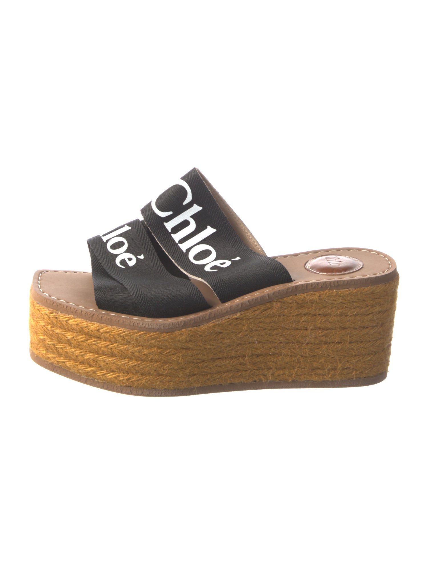 Chloé Jute Printed Espadrilles