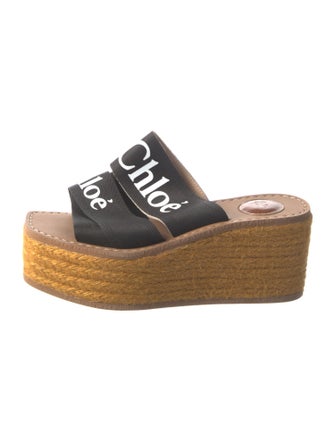 Chloé Jute Printed Espadrilles