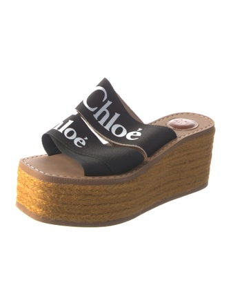 Chloé Jute Printed Espadrilles