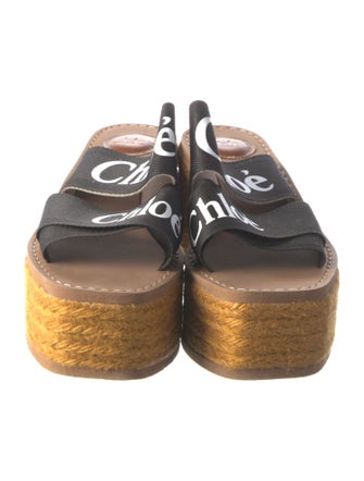 Chloé Jute Printed Espadrilles