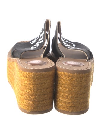 Chloé Jute Printed Espadrilles