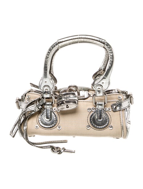 Chloé Canvas Paddington Mini