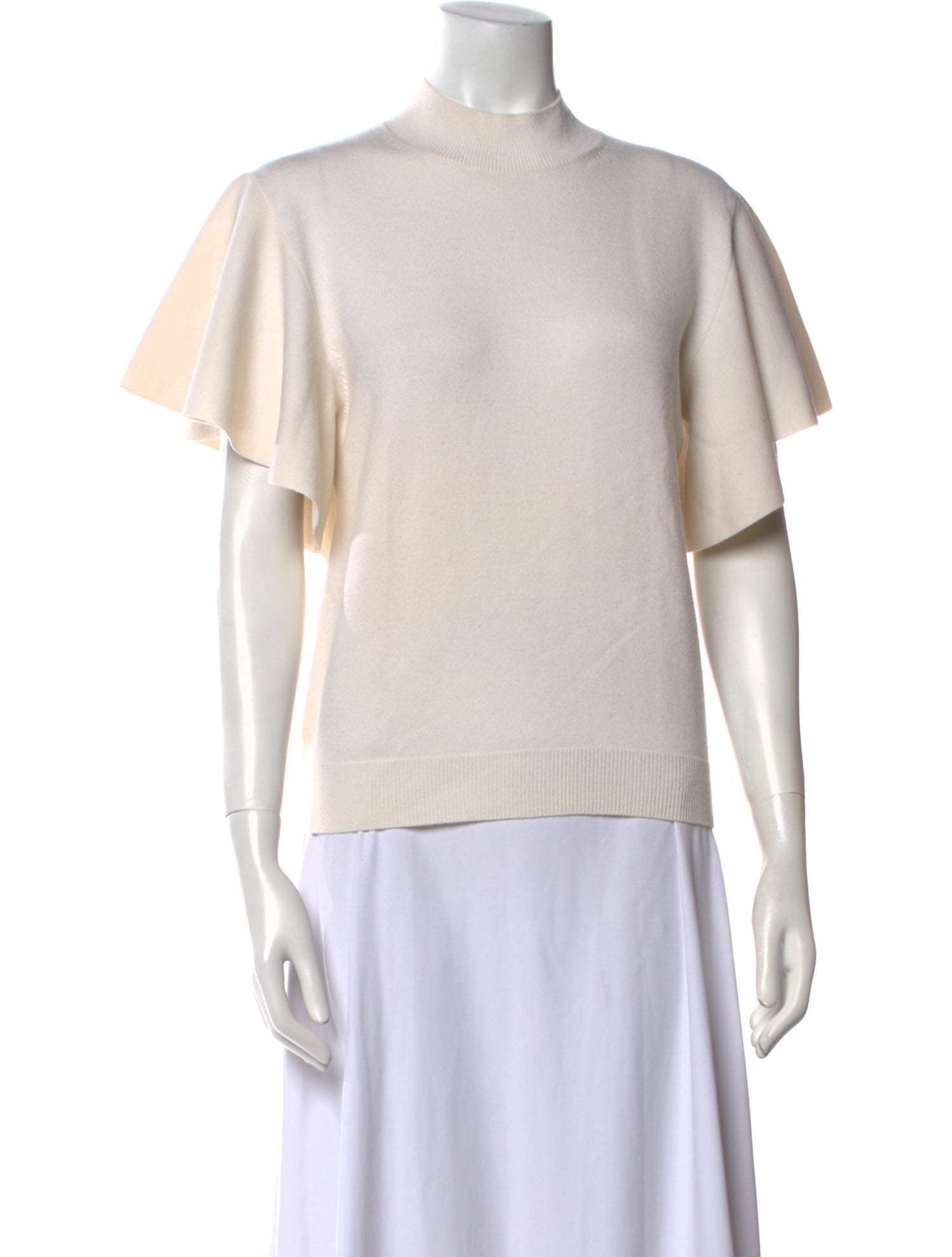 Chloé Wool Mock Neck Sweater