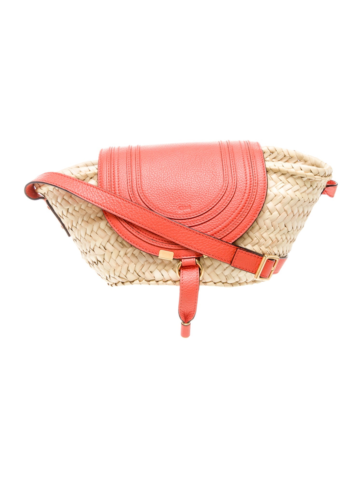 Chloé Straw Shoulder Bag