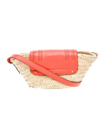 Chloé Straw Shoulder Bag
