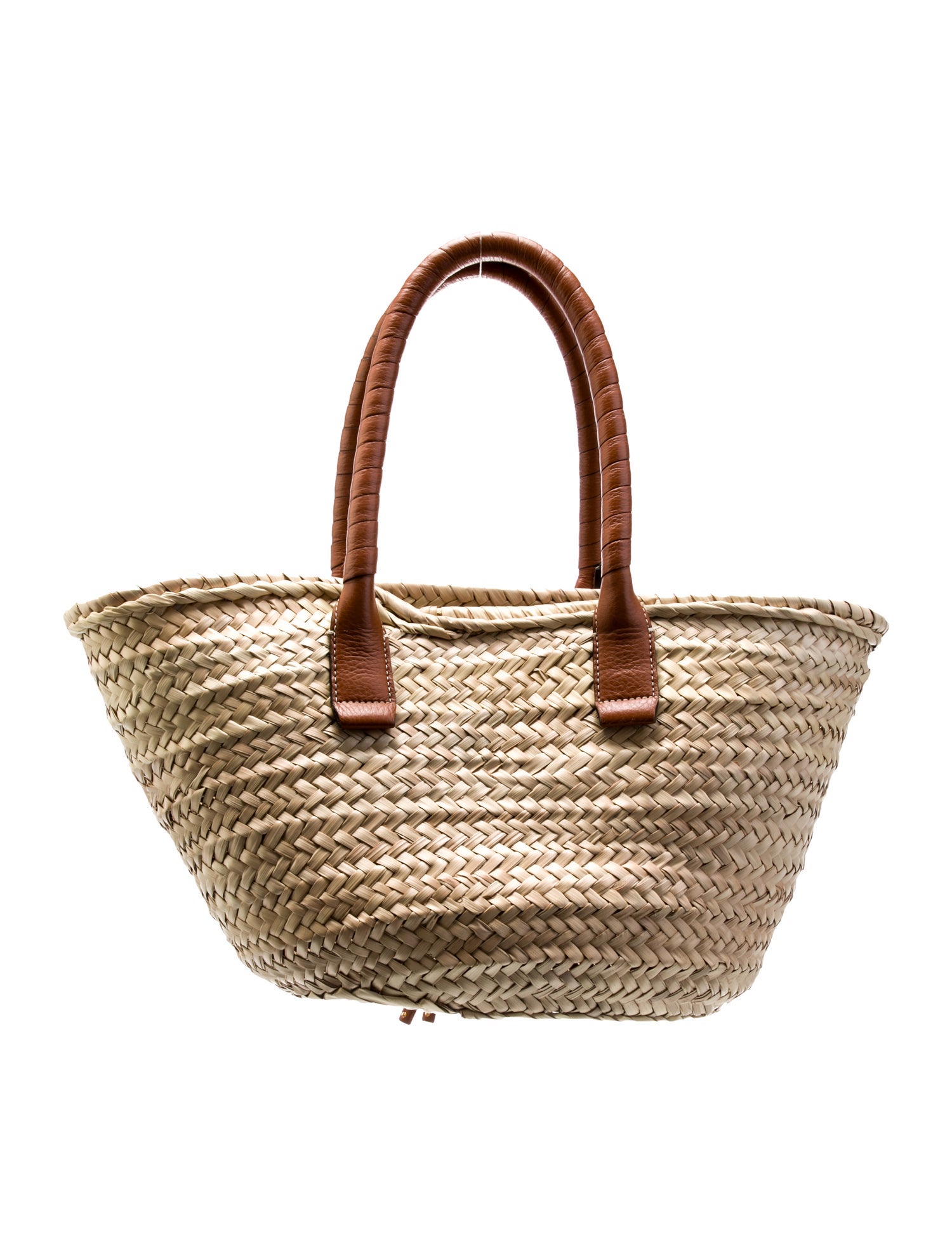 Chloé Raffia Marcie Basket Bag