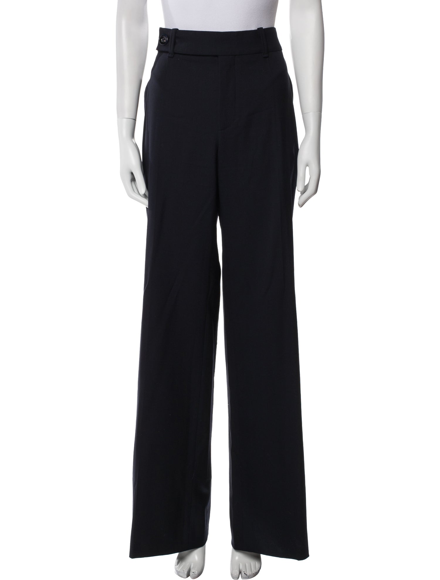 Chloé Wool Wide Leg Pants
