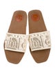 Chloé Lace Printed Slides