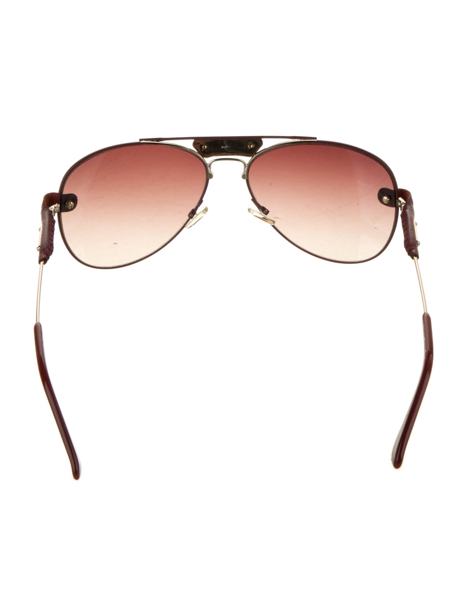 Chloé Aviator Gradient Sunglasses