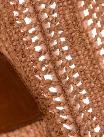 Chloé Raffia Top Handle Bag
