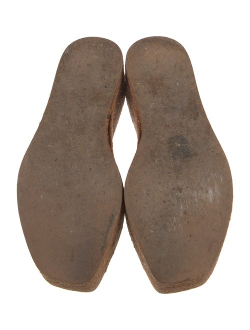 Chloé Canvas Graphic Print Slides