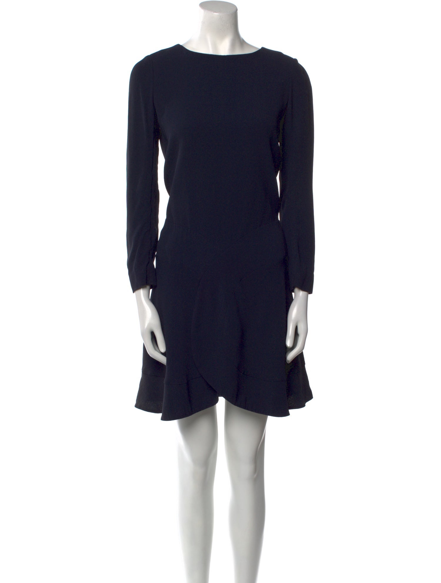 Chloé Bateau Neckline Mini Dress