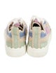 Chloé Leather Colorblock Pattern Sneakers