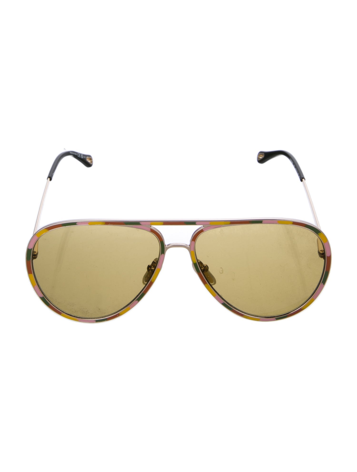 Chloé Aviator Tinted Sunglasses