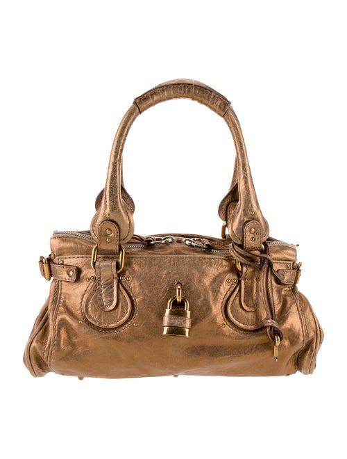 Chloé Leather Top Handle Bag