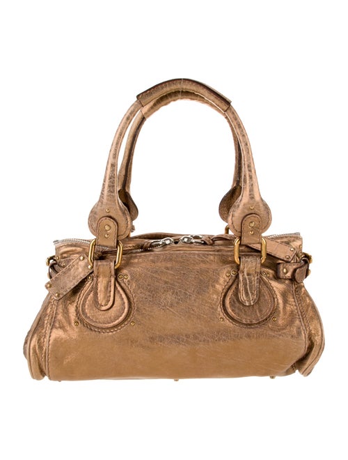 Chloé Leather Top Handle Bag