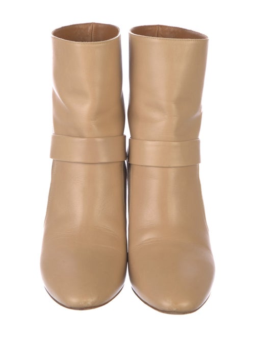 Chloé Leather Colorblock Pattern Boots