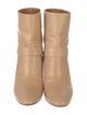 Chloé Leather Colorblock Pattern Boots