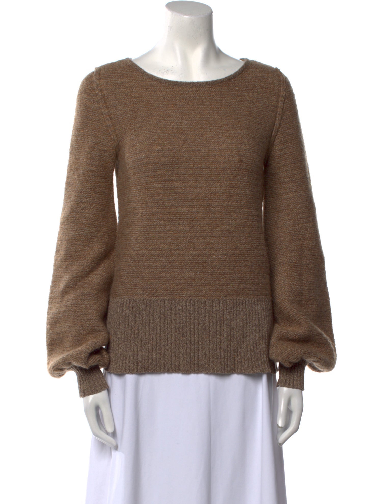 Chloé Wool Scoop Neck Sweater