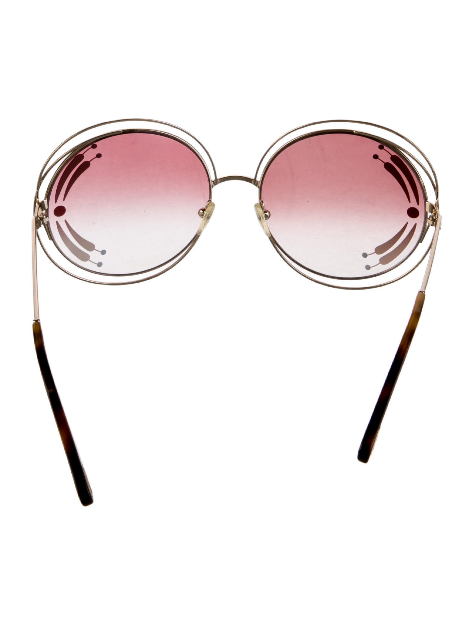 Chloé Oversize Gradient Sunglasses