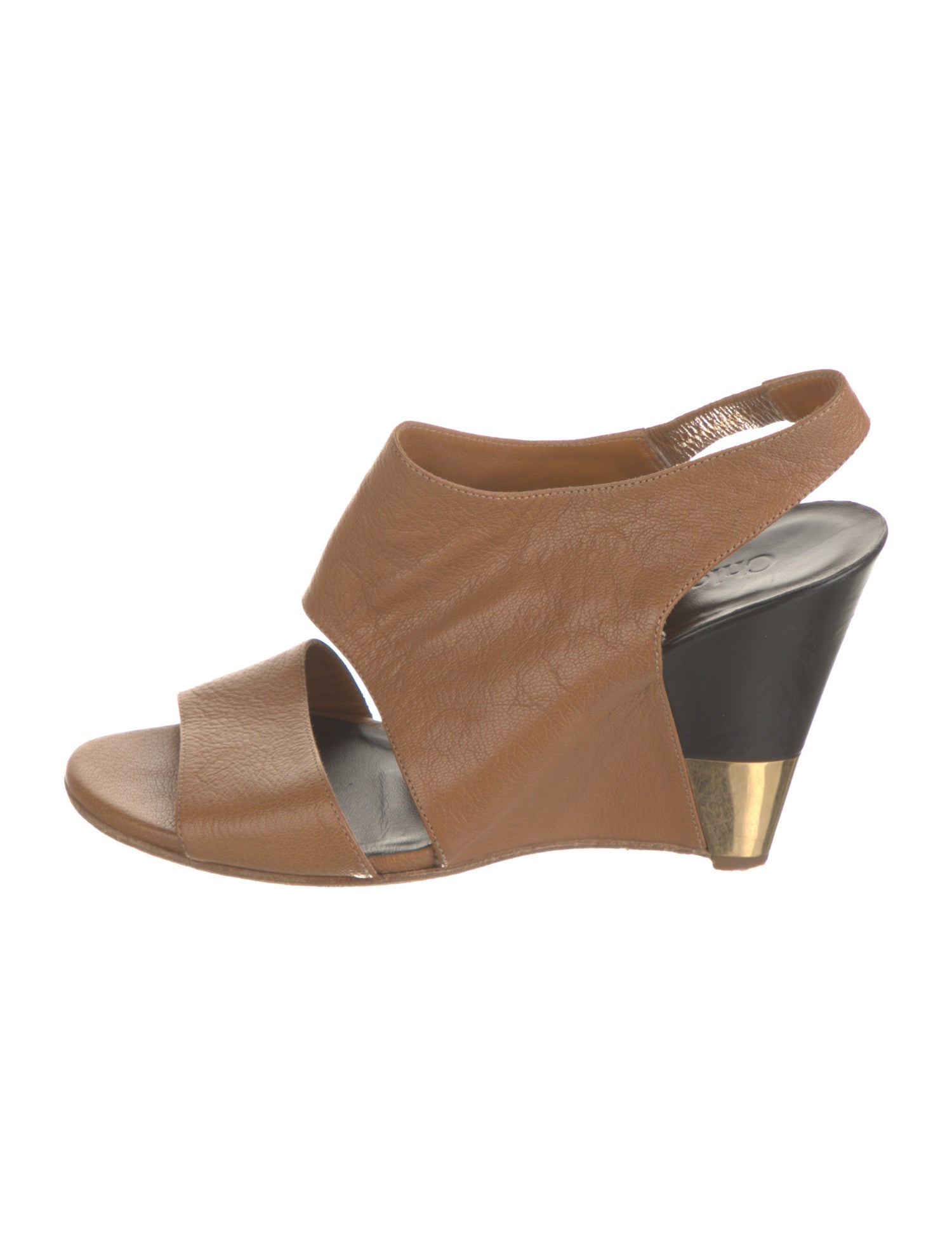 Chloé Leather Slingback Pumps
