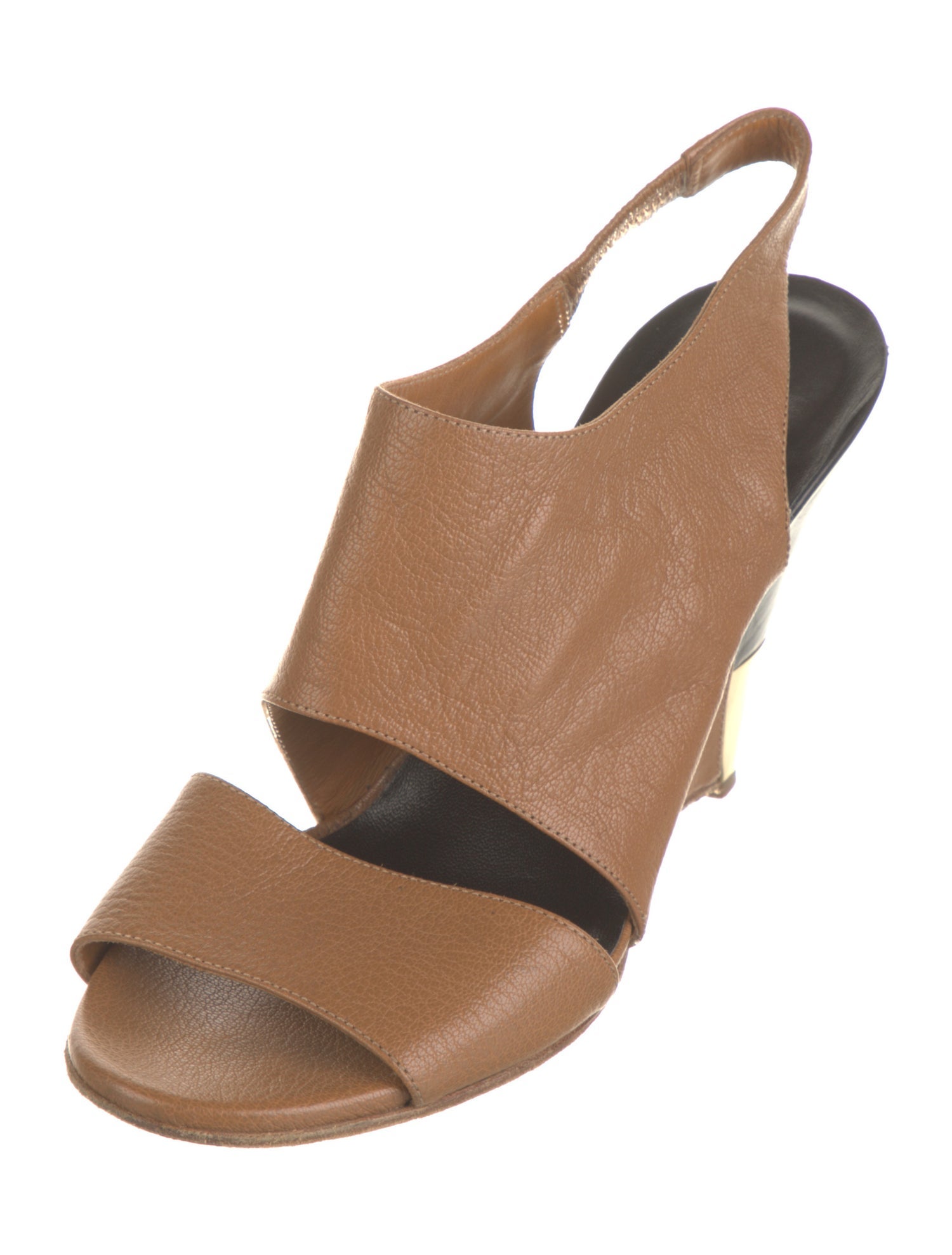 Chloé Leather Slingback Pumps