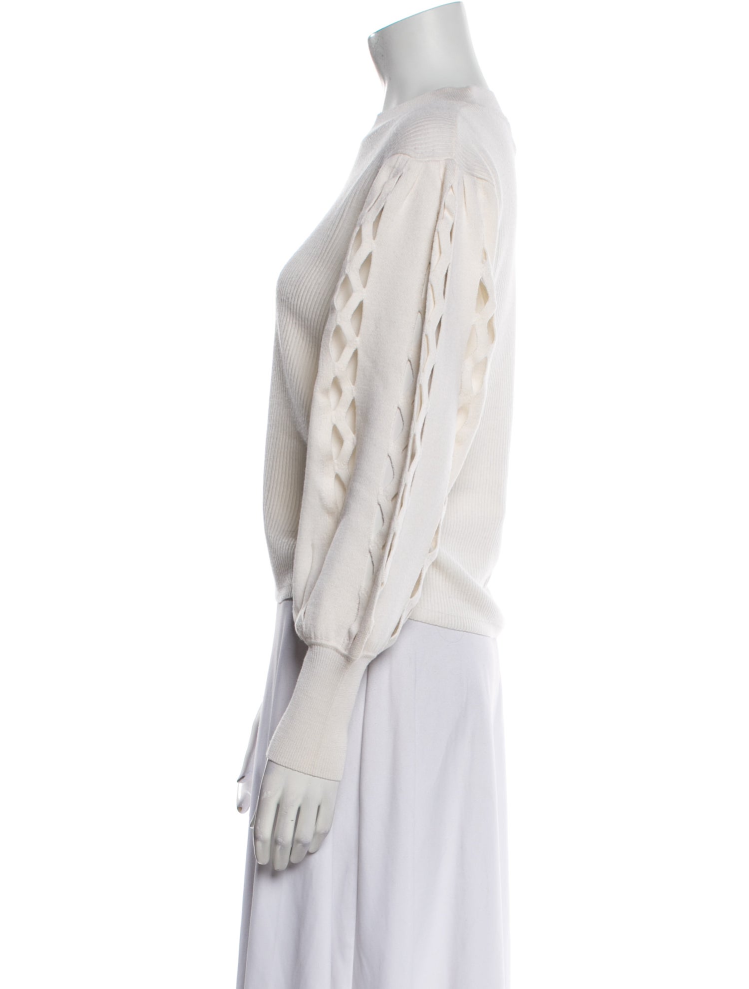 Chloé Wool Crew Neck Sweater