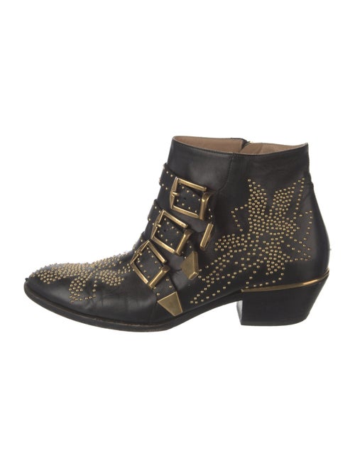 Chloé Leather Patterned Boots