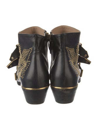 Chloé Leather Patterned Boots