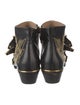 Chloé Leather Patterned Boots