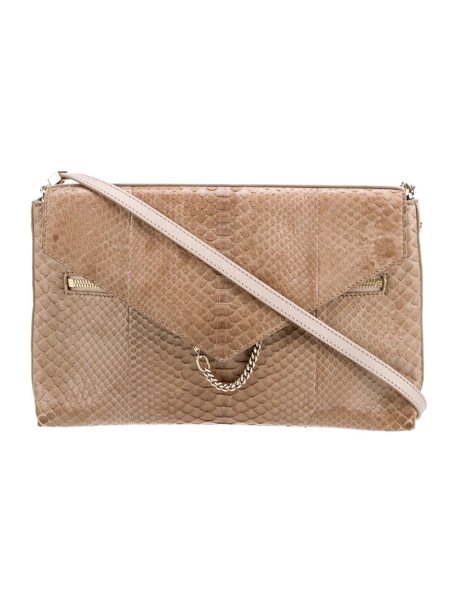 Chloé Snakeskin Messenger Bag